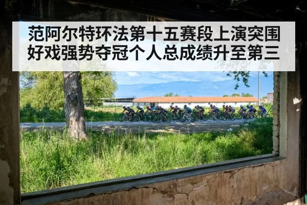 范阿尔特环法第十五赛段上演突围好戏强势夺冠个人总成绩升至第三